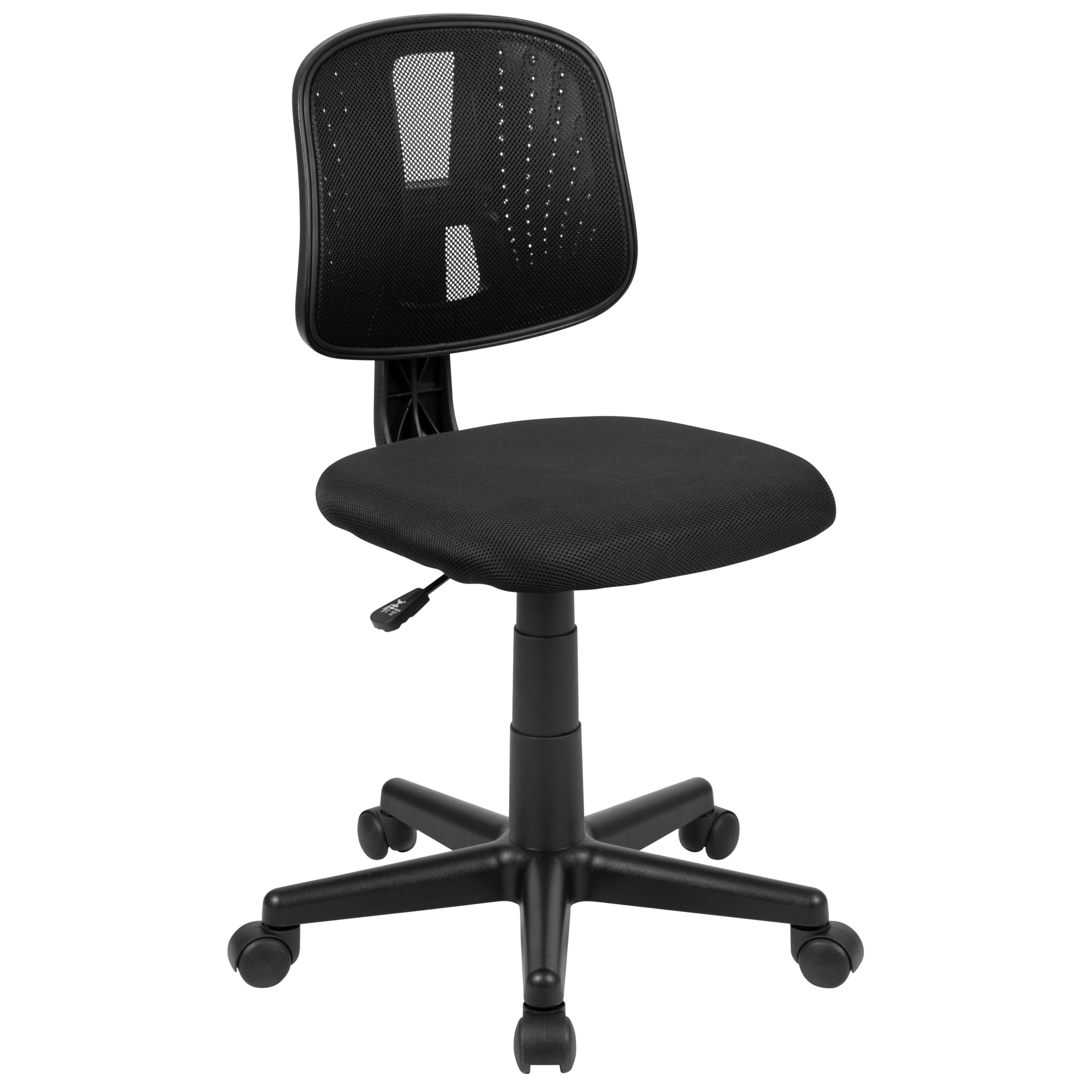 Flash Furniture, Flash Fundamentals Pivot Back Black Mesh Chair, Included (qty.) 1 Model# LF134BK